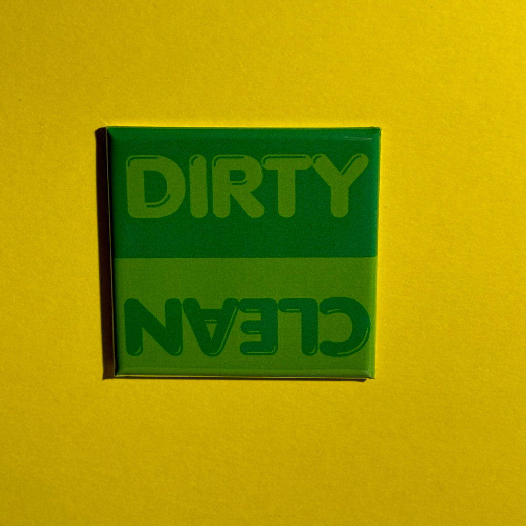 Green Dishwasher - Clean or Dirty
